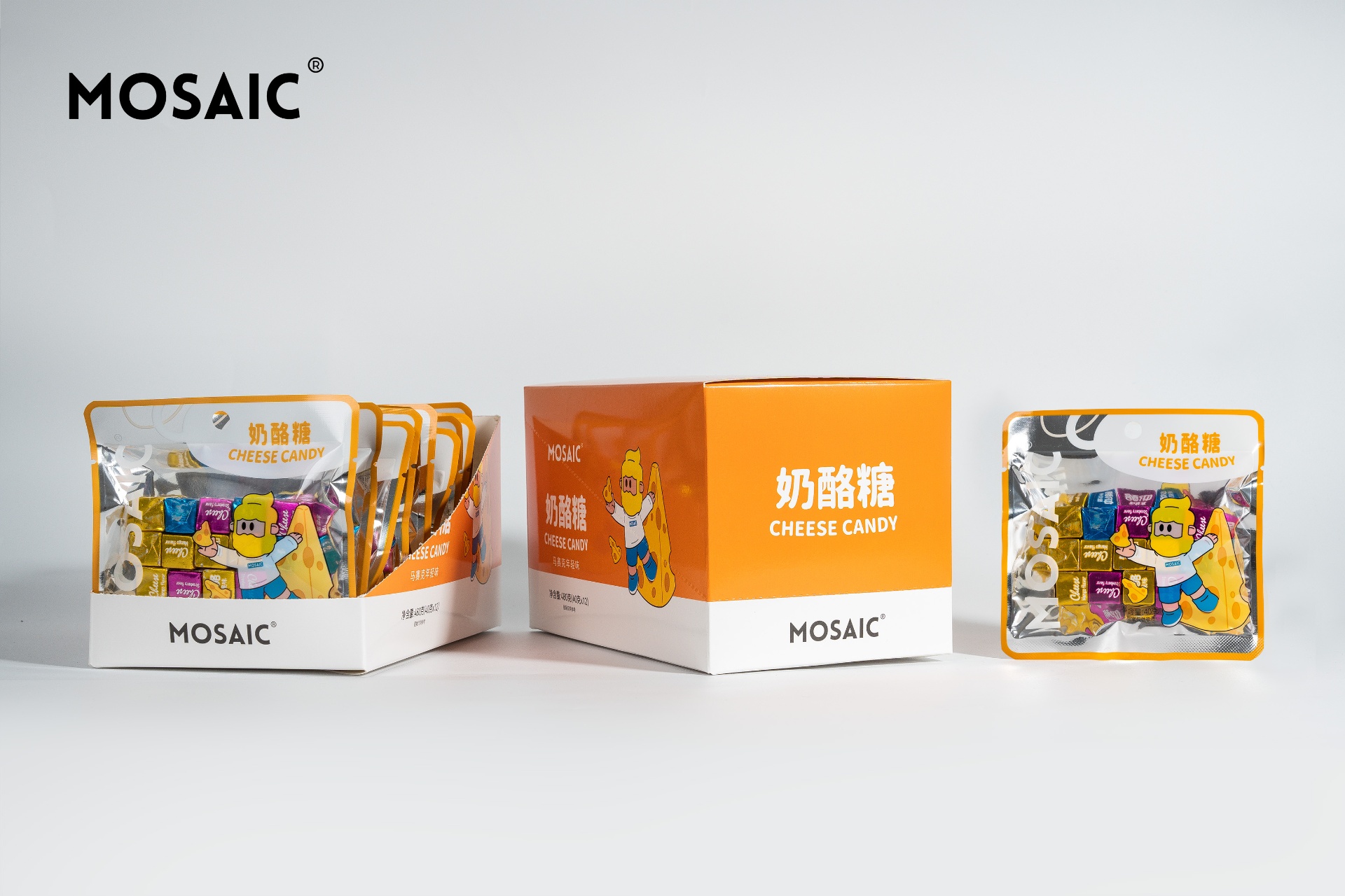 MOSAIC Cheese Candy