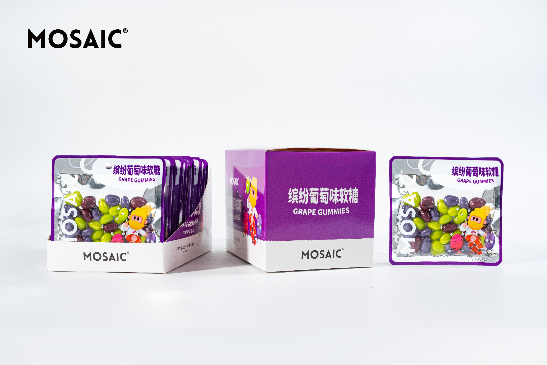 MOSAIC Grape Gummies