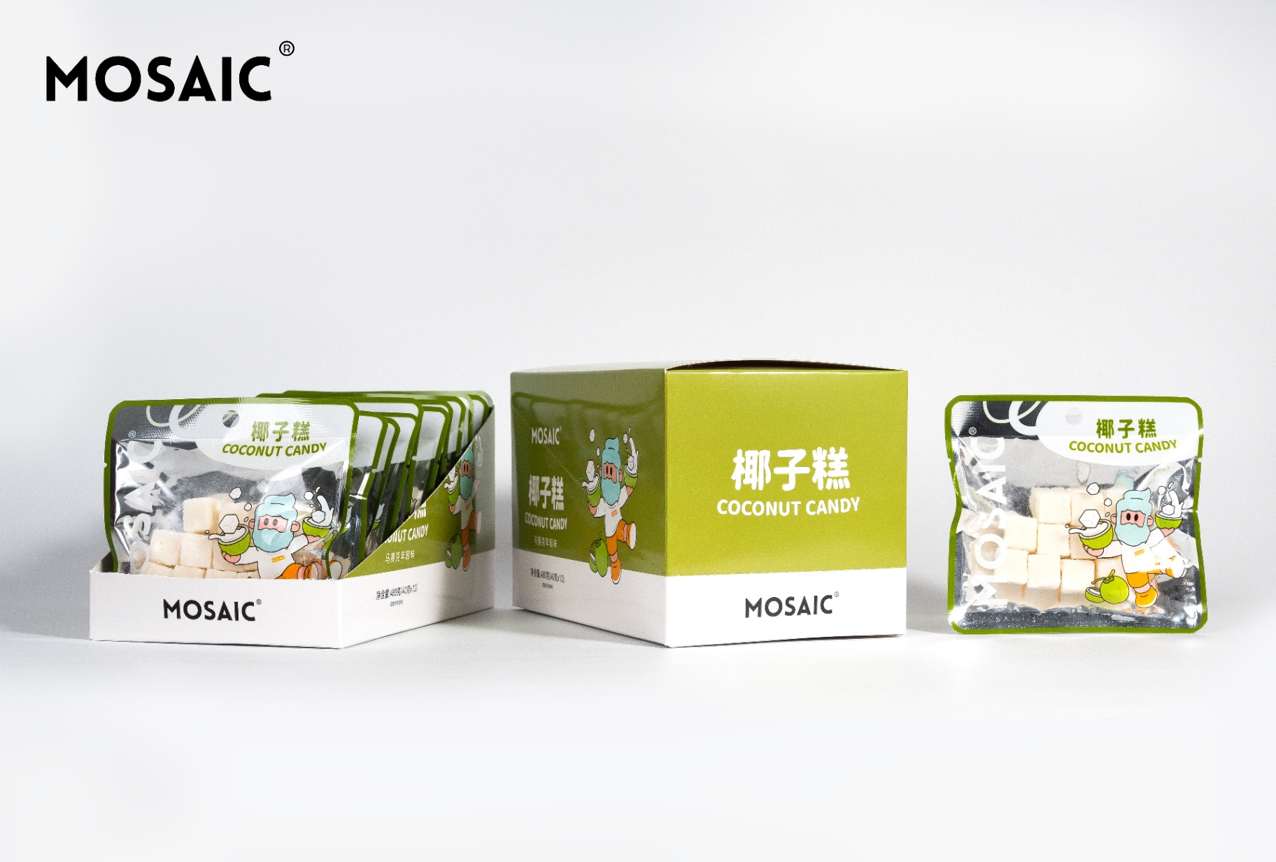 MOSAIC Coconut Candy